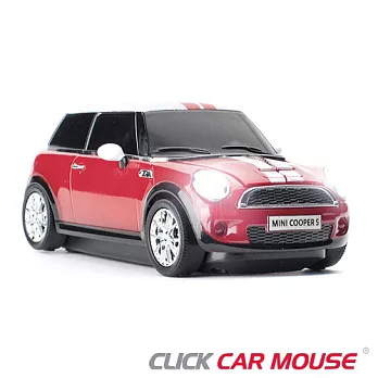【Click Car Mouse】MINI Cooper S 無線nano滑鼠-紅色款