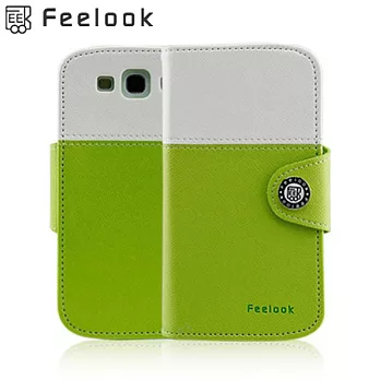 Feelook Samsung Galaxy S3專用Point Diary 2皮套萊姆綠