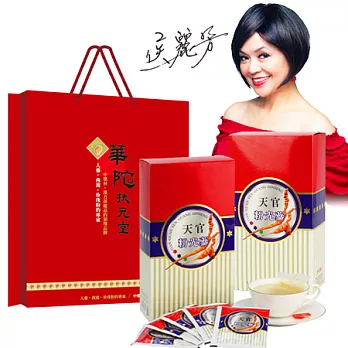 《華陀扶元堂》粉光養氣御膳組(粉光蔘茶包35入/盒x2+提袋x1)