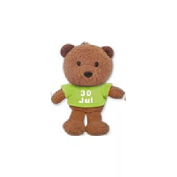 365繽紛熊(生日熊)-Bear of Color7月30日-草綠色T恤