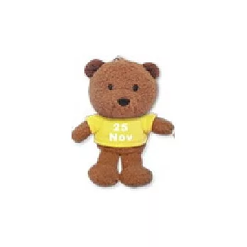 365繽紛熊(生日熊)-Bear of Color11月25日-鵝黃色T恤