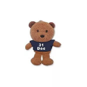 365繽紛熊(生日熊)-Bear of Color12月31日-深藍色T恤