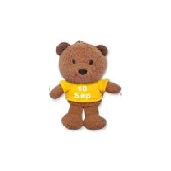 365繽紛熊(生日熊)-Bear of Color9月10日-澄黃色T恤