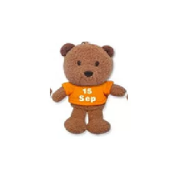 365繽紛熊(生日熊)-Bear of Color9月15日-橘色T恤
