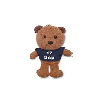365繽紛熊(生日熊)-Bear of Color9月17日-深藍色T恤