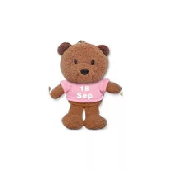365繽紛熊(生日熊)-Bear of Color9月18日-粉紅色T恤
