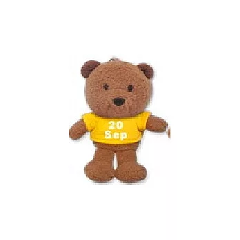 365繽紛熊(生日熊)-Bear of Color9月20日-澄黃色T恤