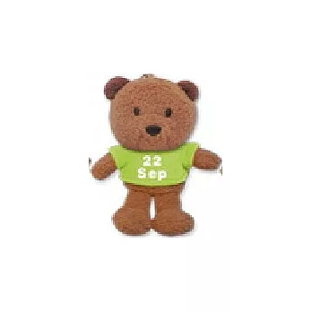 365繽紛熊(生日熊)-Bear of Color9月22日-草綠色T恤