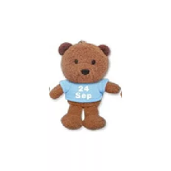 365繽紛熊(生日熊)-Bear of Color9月24日-水藍色T恤
