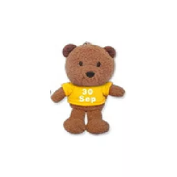 365繽紛熊(生日熊)-Bear of Color9月30日-澄黃色T恤
