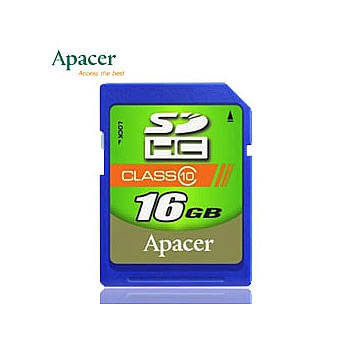 Apacer 宇瞻 16G SDHC Class10 記憶卡 +G-LINK相機清潔布