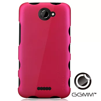 GGMM-HTC One X 極薄時尚保護殼珠光紅