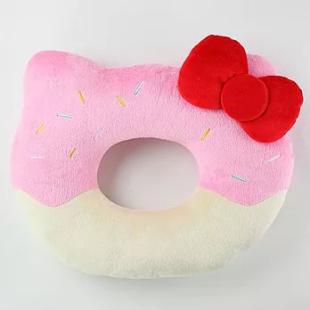 KT貓甜甜圈坐墊-粉