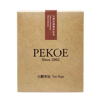 PEKOE精選－台灣花蓮蜜香紅茶．茶包組