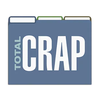 duo - Crap 廢話A4檔案夾（一組六入）