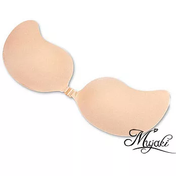 【Mujaki】V BRA 鯨魚胸貼隱形胸罩S膚色