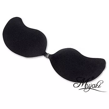 【Mujaki】V BRA 鯨魚胸貼隱形胸罩S黑色
