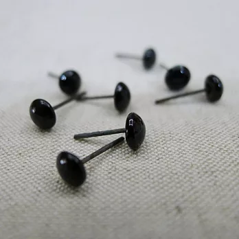 【玻璃黑眼睛4MM 10入】黑