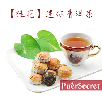 【PuerSecret】桂花迷你普洱茶50g
