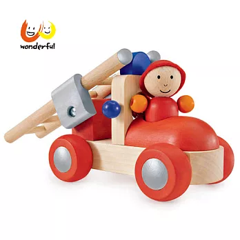 Selecta木製幼兒消防車