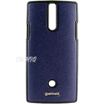 gamax Sony Xperia SLT26i 時尚交織紋系列 保護殼尊爵藍