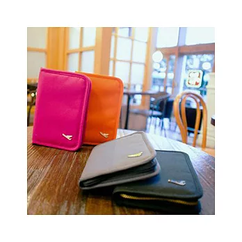 護照萬用收納包橘