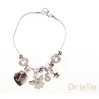 Drielle朵艾莉-愛心小天使墜飾手環