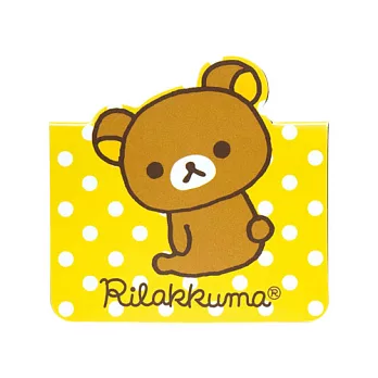 San-X 懶熊個性磁性書籤夾。懶熊