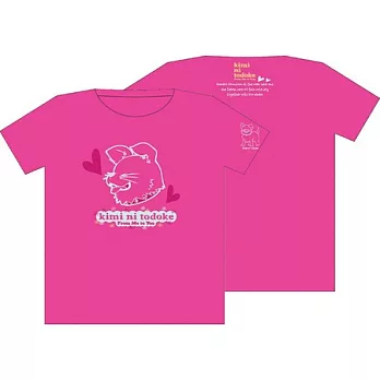 只想告訴你-T恤(馬魯)2XL粉紅色