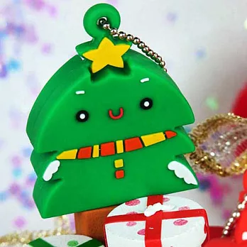 【Kalo卡樂創意】北歐聖誕造型隨身碟4G(聖誕樹)