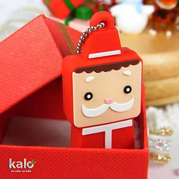 【Kalo卡樂創意】北歐聖誕造型隨身碟4G(聖誕老人)