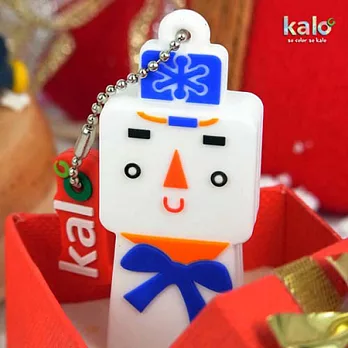 【Kalo卡樂創意】北歐聖誕造型隨身碟16G(雪人)