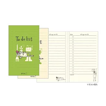 MIDORI 手帳用筆記本-備忘錄(A6)歐吉桑
