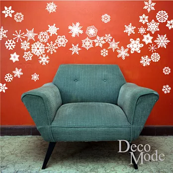 DecoWall 圖像壁貼 ◆ 聖誕雪花