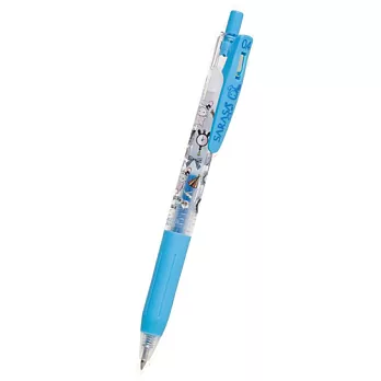 San-X 魔幻馬戲團遊樂園系列系列自動原子筆。水藍