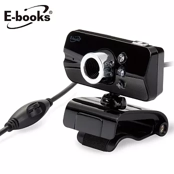 E-books W10 網路HD高畫質LED燈攝影機