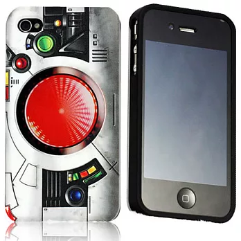 Masked Rider 假面騎士 iPhone4/4S 多功能保護殼黑紅版