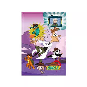 Phineas and Ferb打擊罪犯的特務拼圖300片