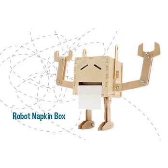 【賽先生科學工廠】機器人紙巾盒