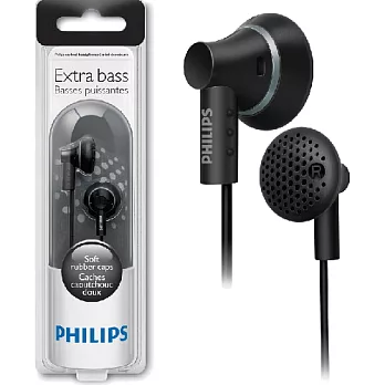 PHILIPS 多彩耳塞式耳機 SHE3000系列黑色