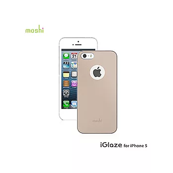 moshi iGlaze for iPhone 5 超薄時尚保護背殼復古金
