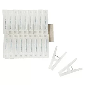 [MUJI 無印良品]PP衣夾.鋁角衣架用