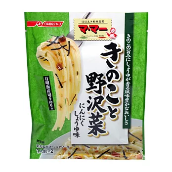 日本《日清》媽媽麵醬包-洋菇大蒜