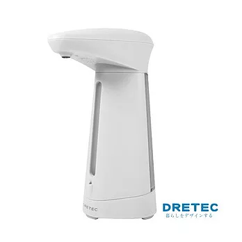 日本DRETEC電動感應式洗手乳給皂機天使白