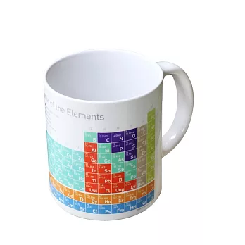 【賽先生科學工廠】科學馬克杯系列/優雅化學元素表