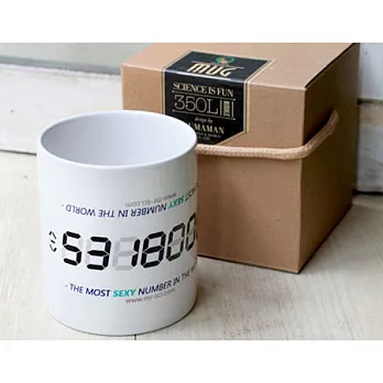 【賽先生科學工廠】科學馬克杯系列/性感數字5318008