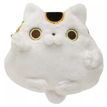 San-X 福氣貓毛絨零錢包