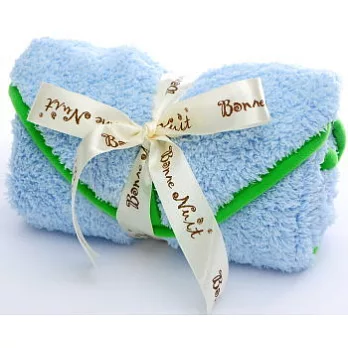 Bonne Nuit Baby 洞洞澎澎巾-淺藍色/綠(0/5yrs)