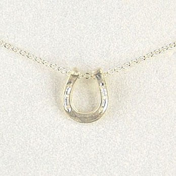 【Dogeared】美國品牌Reminder祈願925純銀項鍊~幸運馬蹄鐵925純銀 16英吋