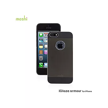 moshi iGlaze armour for iPhone 5 超薄鋁製保護背殼 ( 鈦灰 )